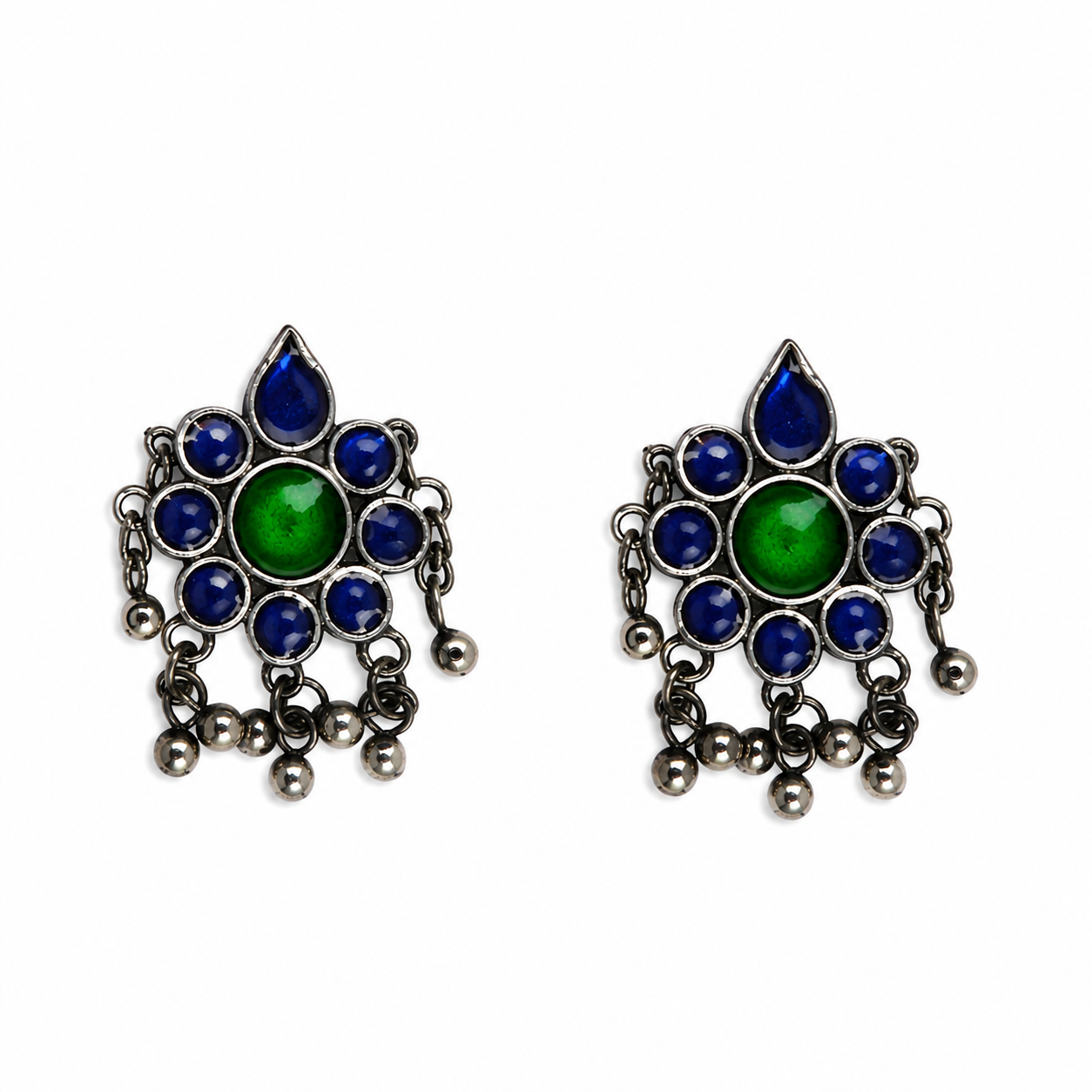 Flower Stud  Danglers Earring