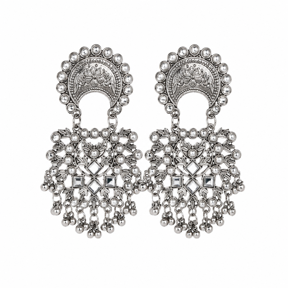 Stone Studded Chandbali