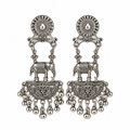 Elephant Drop Earring