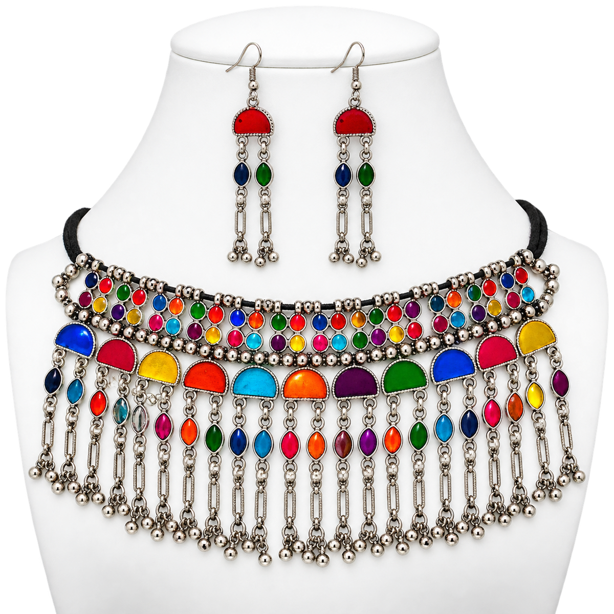 Rangeeli Multicolor Choker & Set