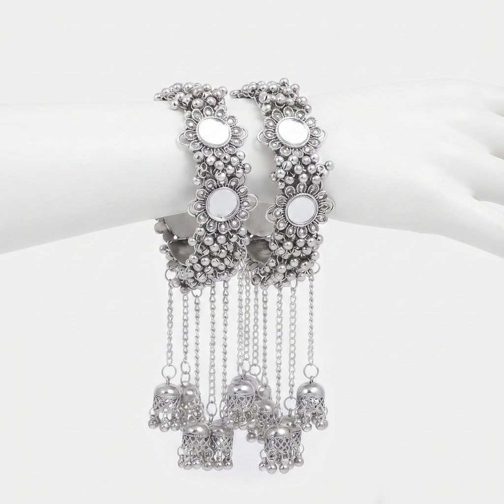 Aafiya Ghungroo Mirror Bangles