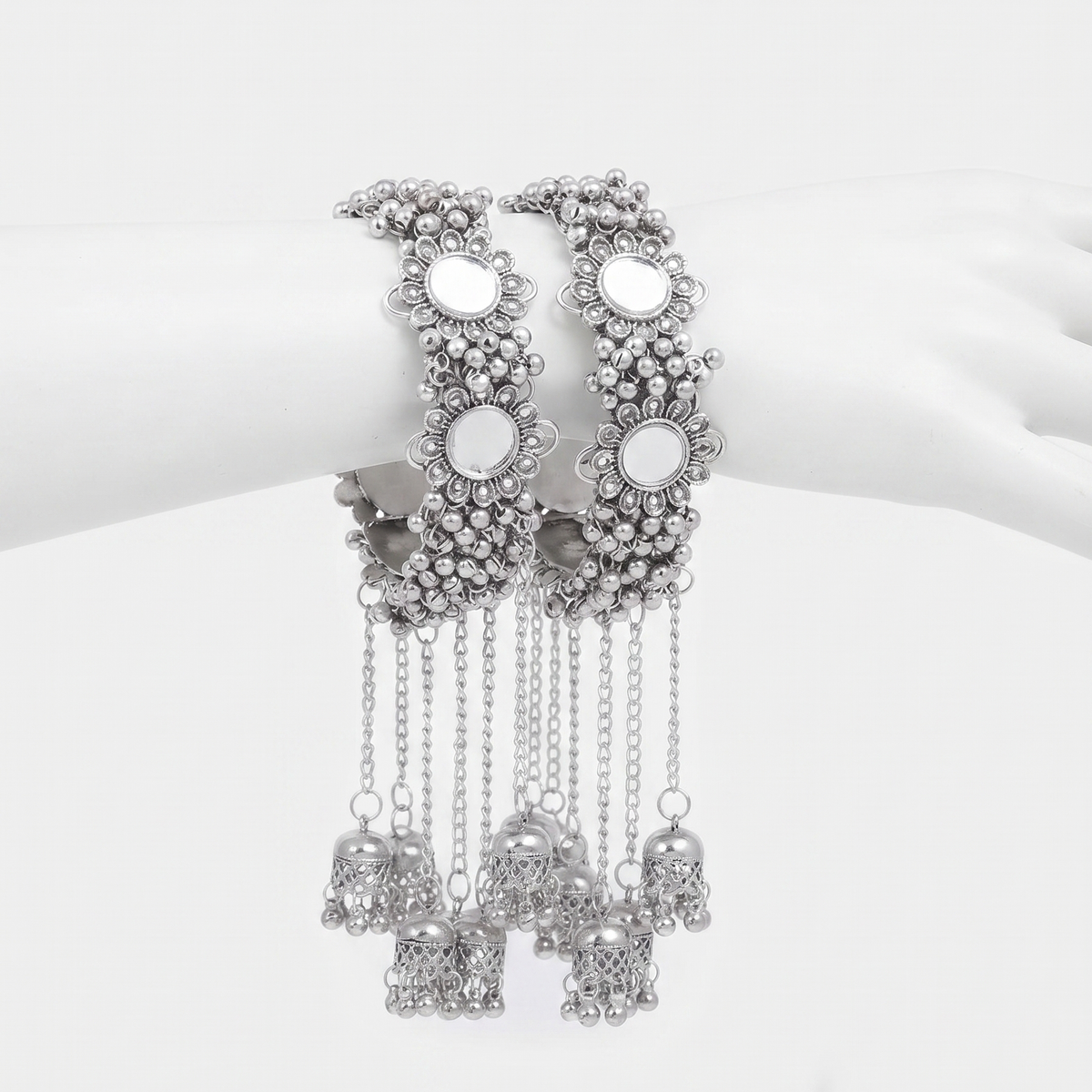 Aafiya Ghungroo Mirror Bangles