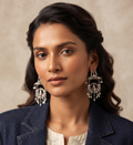 Trishul Design Danglers Earrings for Women & Girls