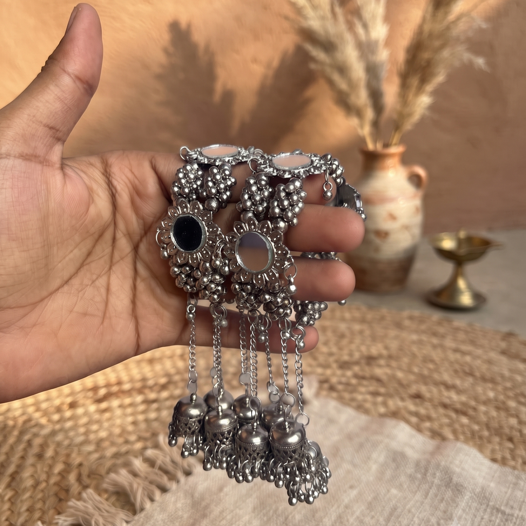 Aafiya Ghungroo Mirror Bangles