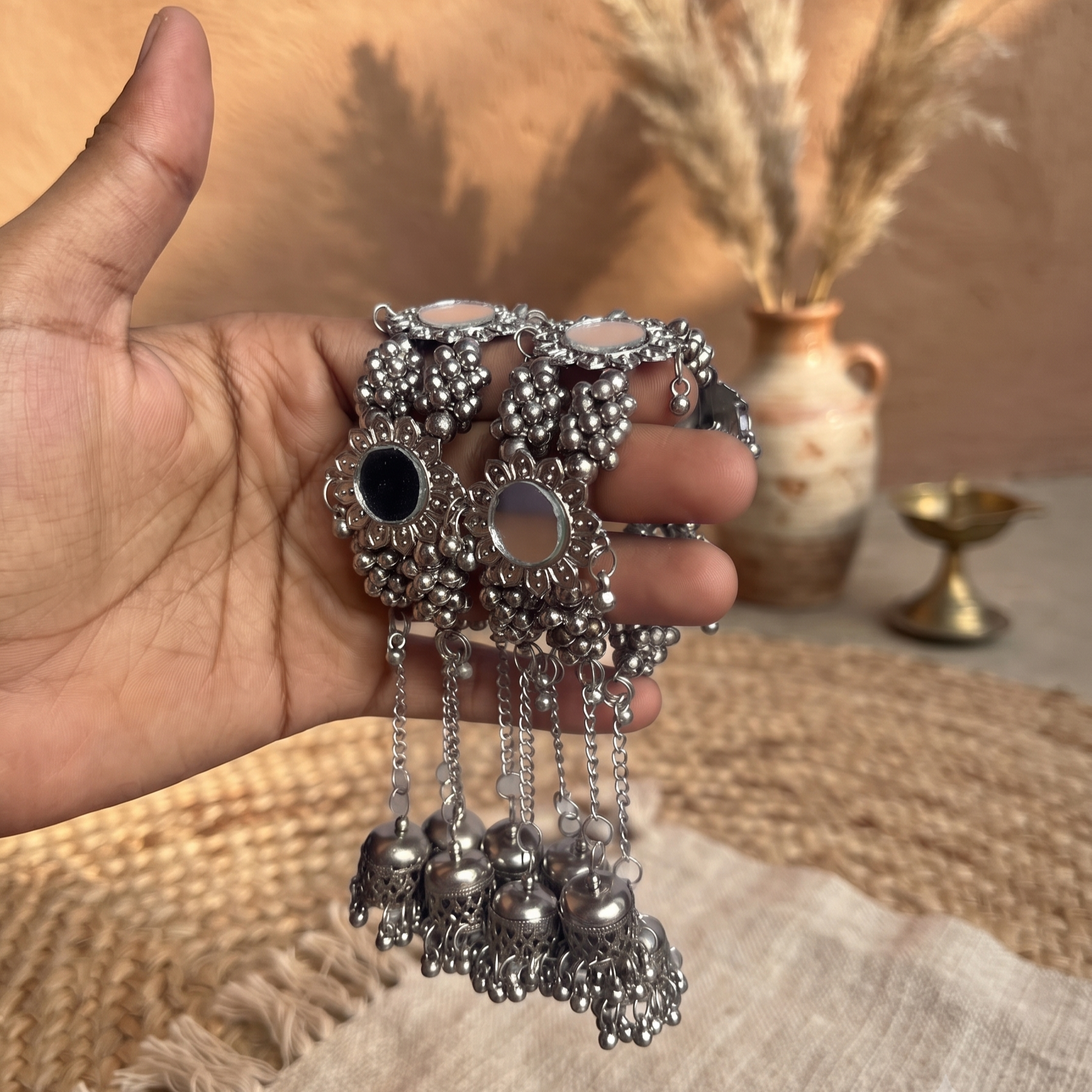 Aafiya Ghungroo Mirror Bangles