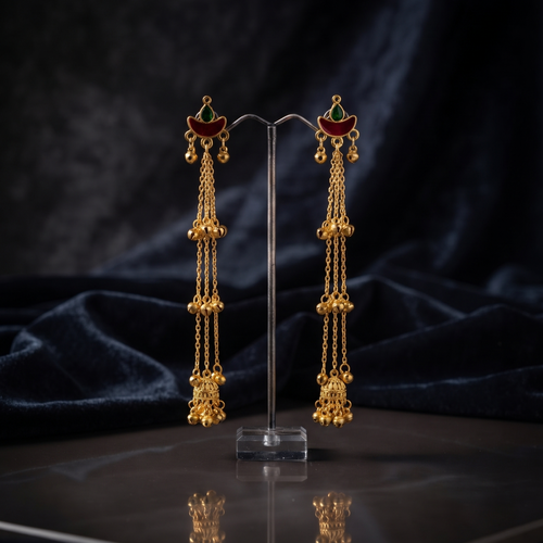 Kashmiri Diya Style Earring