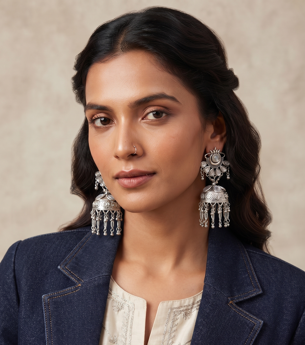 Traditional Bell Dangler Jhumka Earrings for Women & girls