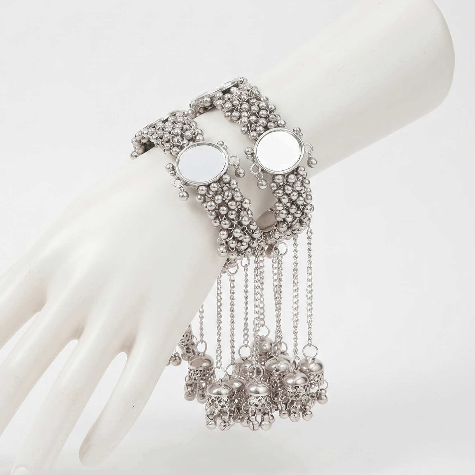 Ruhani Mirror Ghungroo Bangles